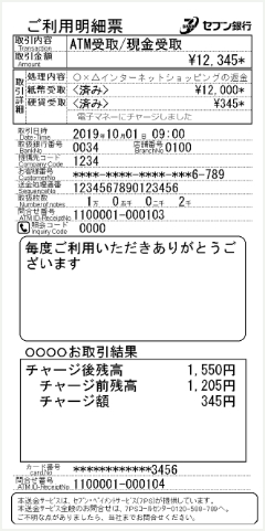 Atm受取 現金コース のご利用方法 セブン ペイメント